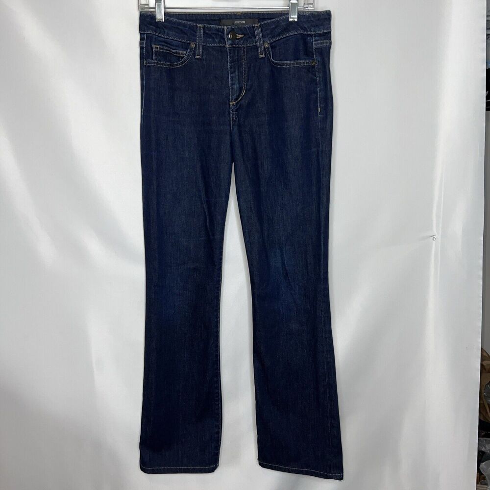 Joe's Jeans Curvy Fit Bootcut Denim Womens Size 29x31 Blue Alyssa Dark Wash